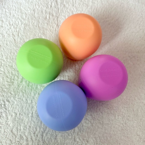 Colorful Silicone 12oz Wine Glasses Set of 4 - Picture 6 of 6